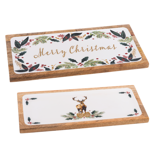 Botanical Holiday Tray