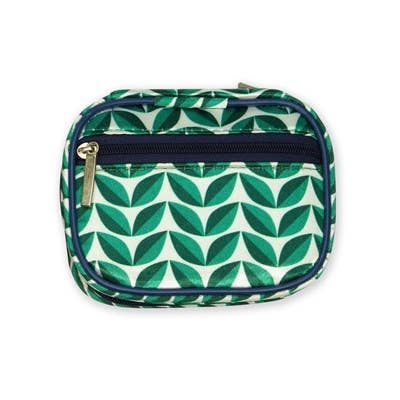 Wellness Keeper Zippered Pill & Vitamin Case, Green Thumb