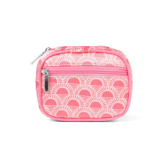 Wellness Keeper Zippered Pill & Vitamin Case: Riviera