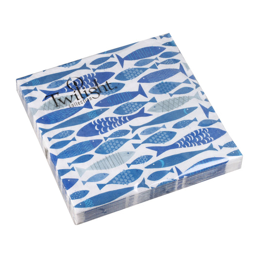 Shoal Of Fish Luncheon Napkin