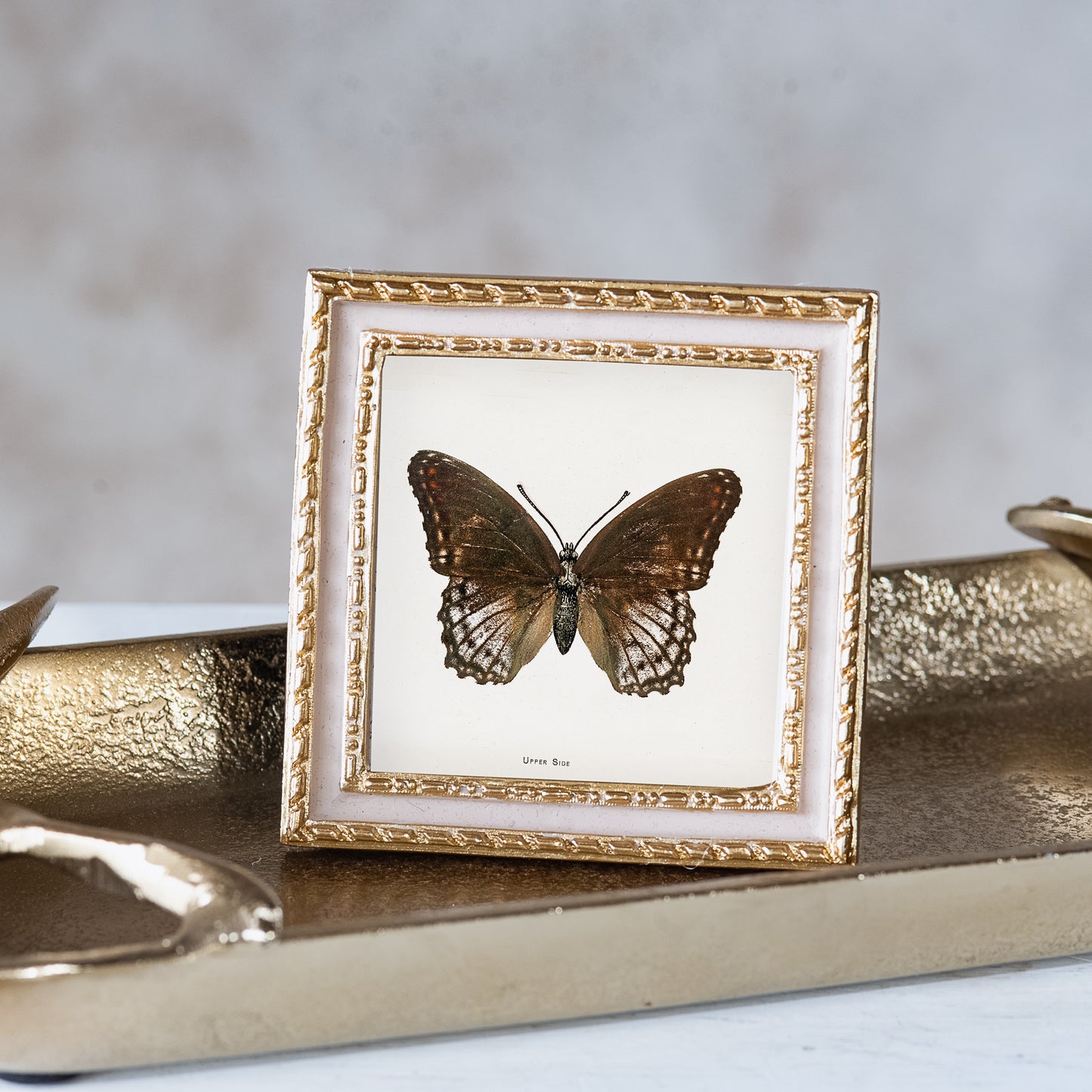 3x3 Pale Pink Inlay Sq. Photo Frame