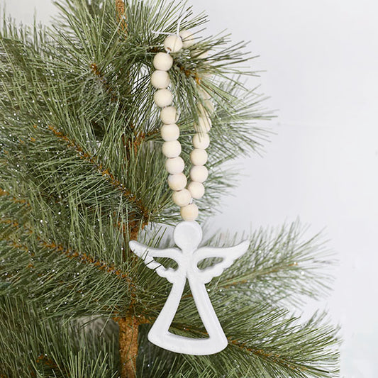 ANGEL ORNAMENT W/BEADS