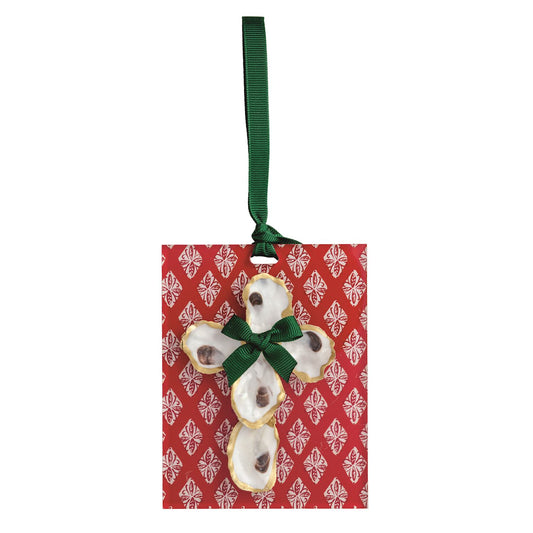 Red Acrylic Oyster Ornament