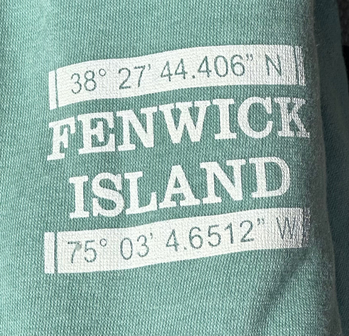 Fenwick Island Coordinate Zip Hoodie