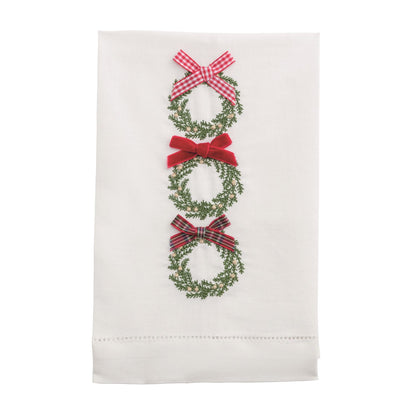Embroidered Christmas Towels