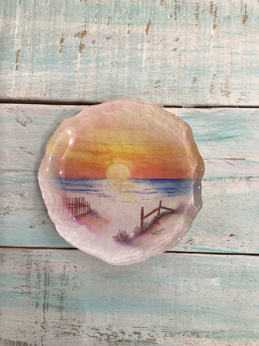 Dune Sunrise Trinket Dish from C.Zapata Art