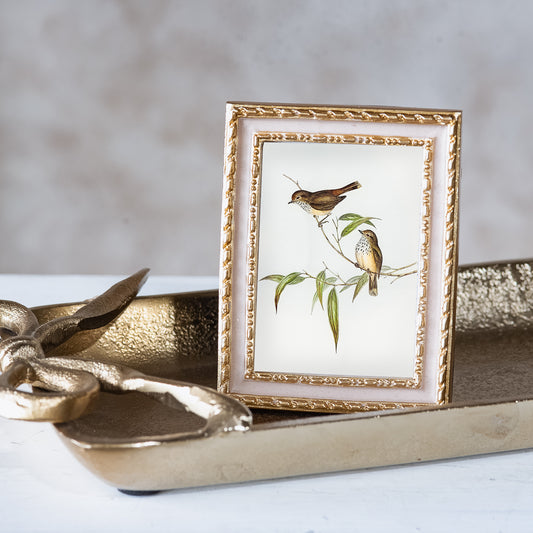 2.5x3.5 Pale Pink Inlay Photo Frame