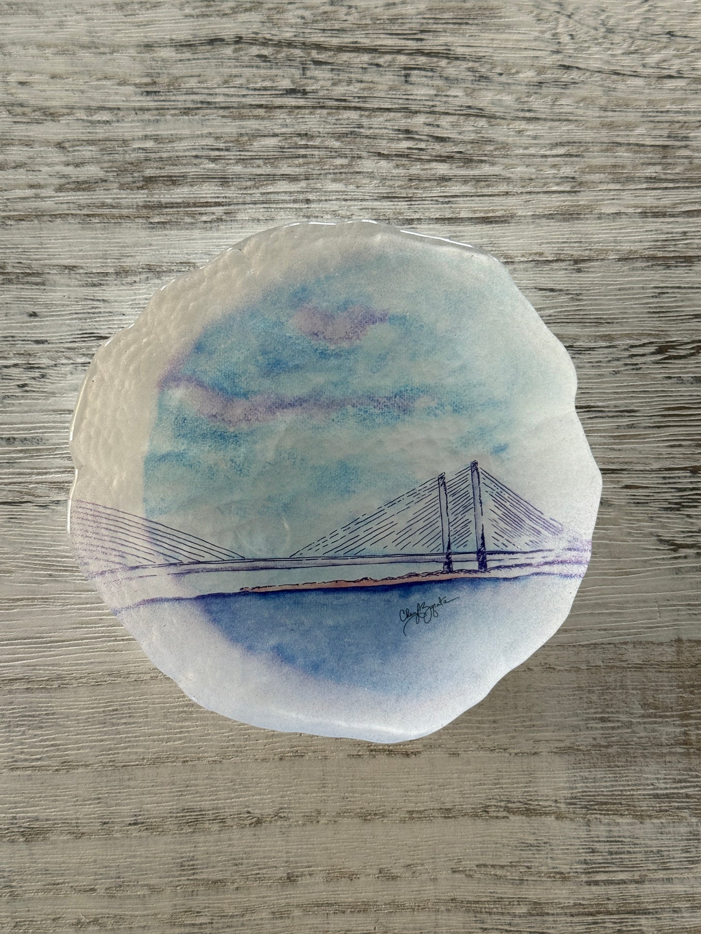 IR Inlet Trinket Dish from C.Zapata Art