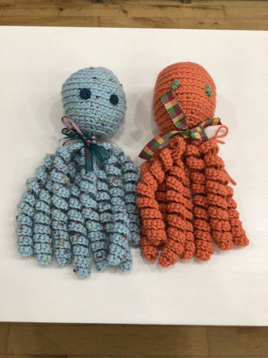 Hand Crocheted Octopus