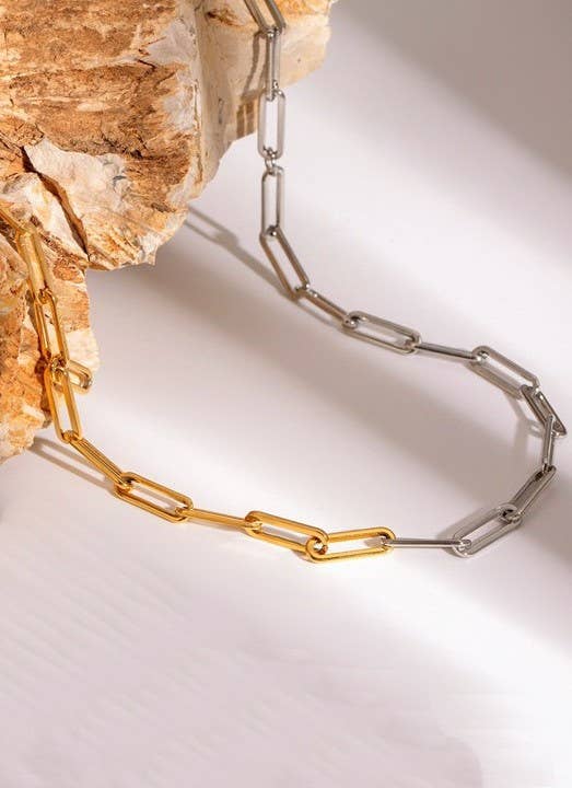 18K Stainless Steel Tarnish Free Waterproof Necklace