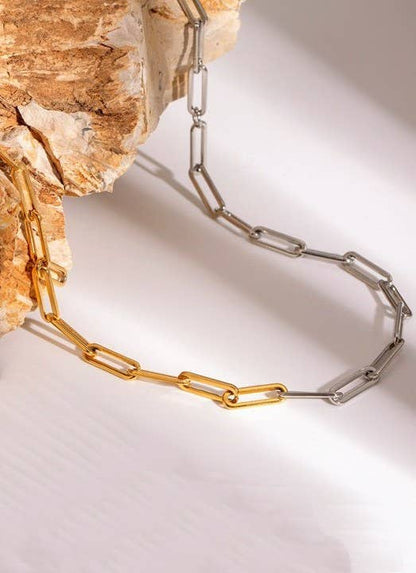 18K Stainless Steel Tarnish Free Waterproof Necklace