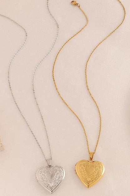 Heart Locket Nechlace