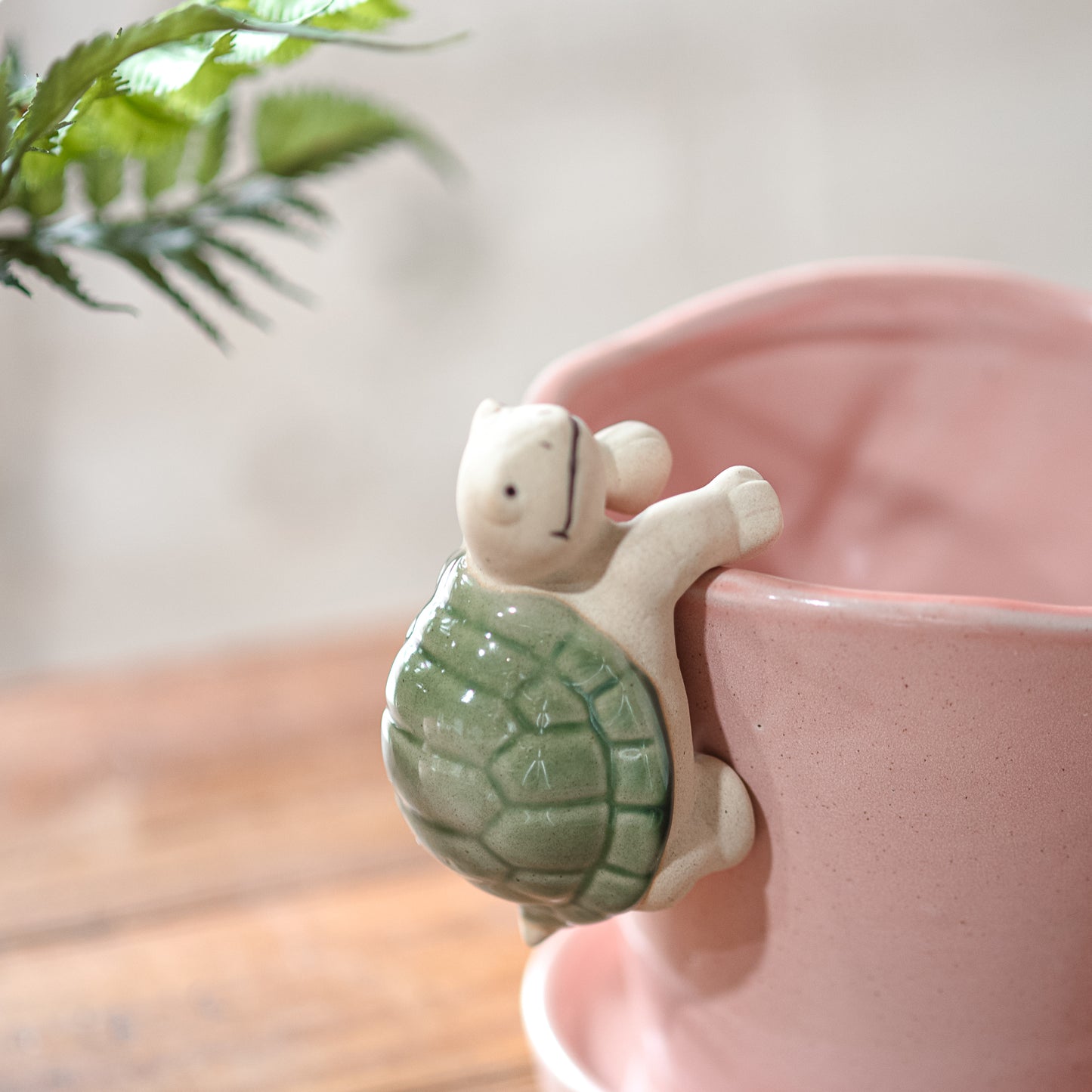 Green Turtle Pot Hanger