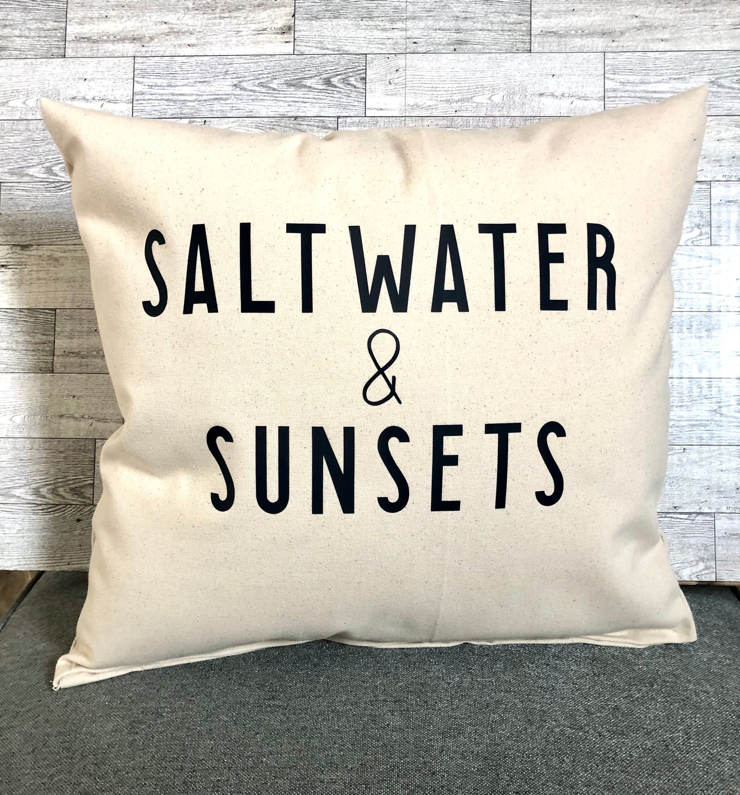 Saltwater & Sunsets Pillow #2546