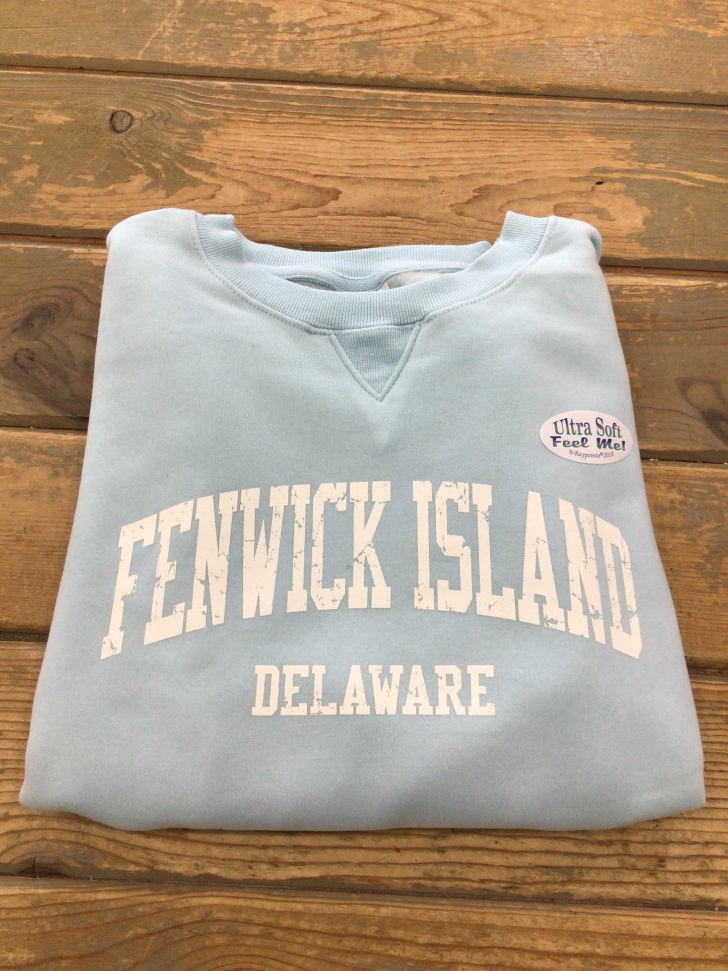 Fenwick Island Delaware Crew Neck Sweatshirt