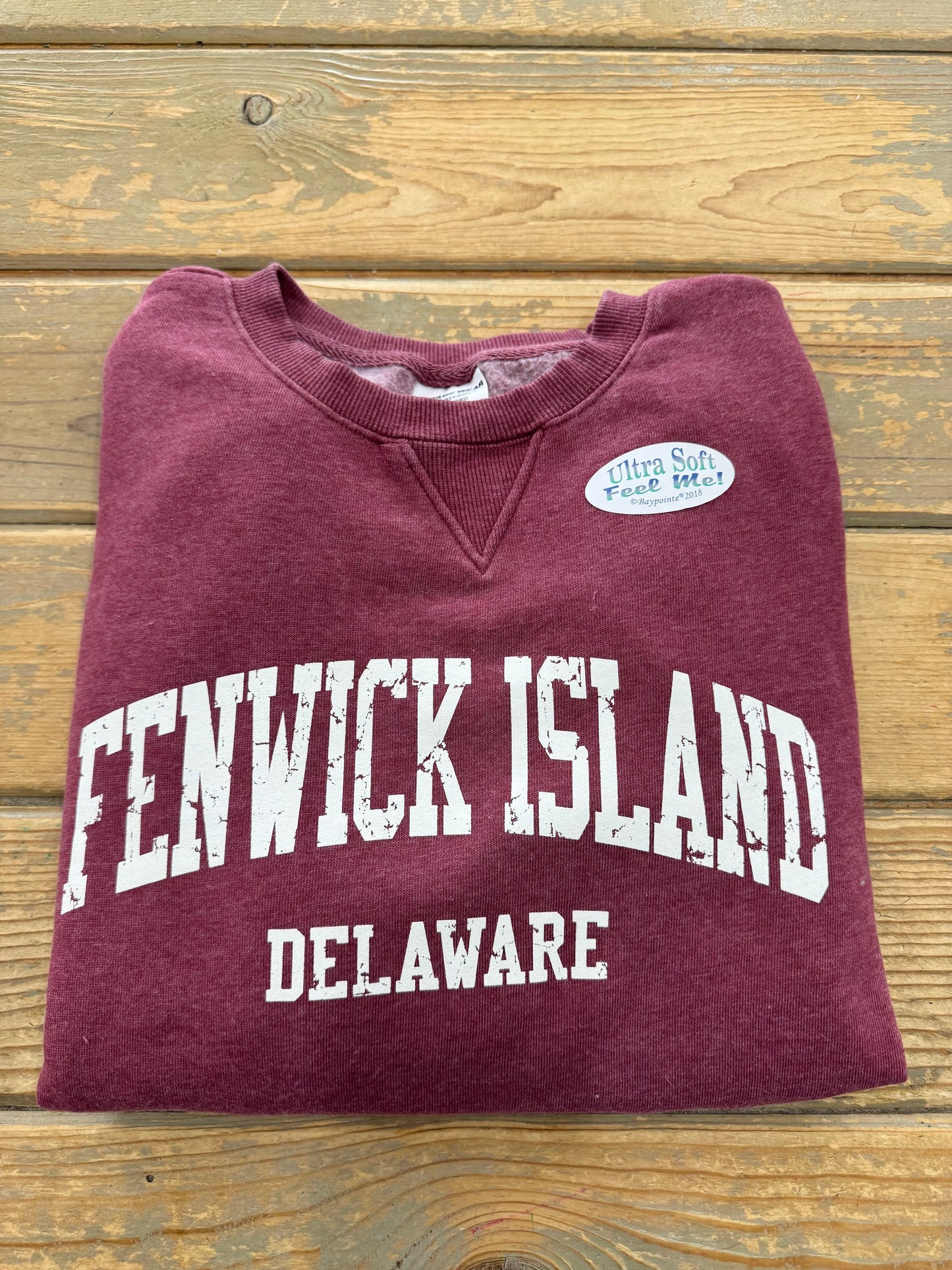 Fenwick Island Delaware Crew Sweatshirt