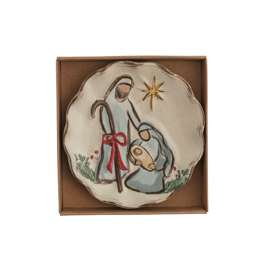 Mary Tidbit Plate