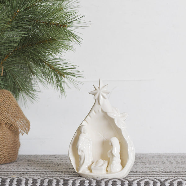 CERAMIC NATIVITY SCENE