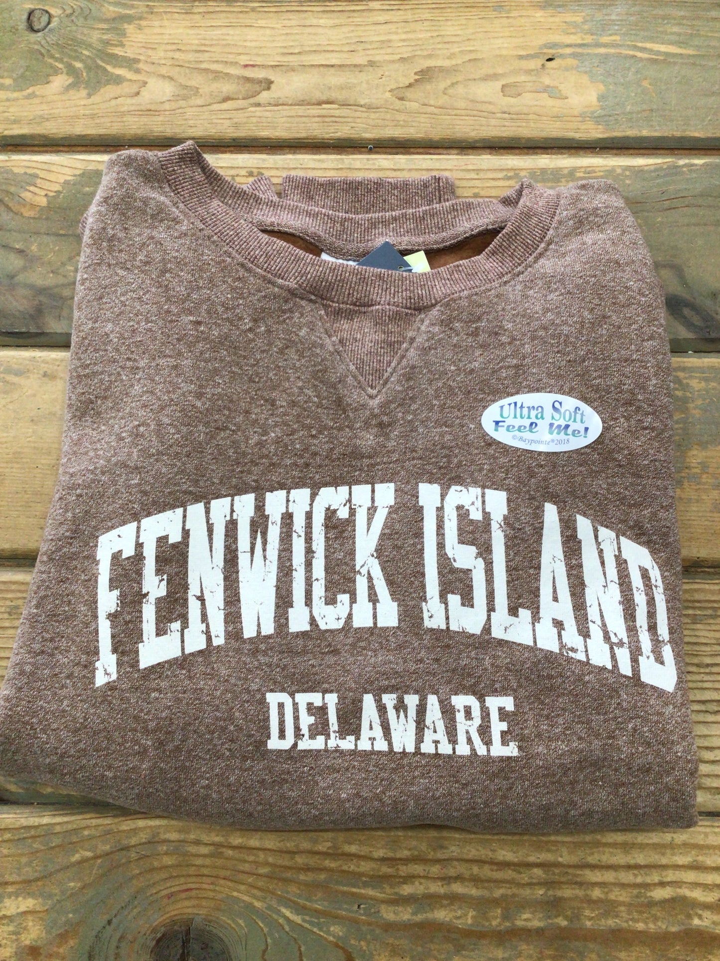 Fenwick Island Delaware Crew Neck Sweatshirt