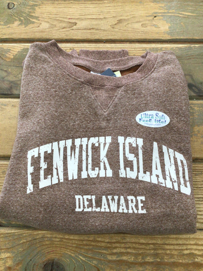 Fenwick Island Delaware Crew Neck Sweatshirt