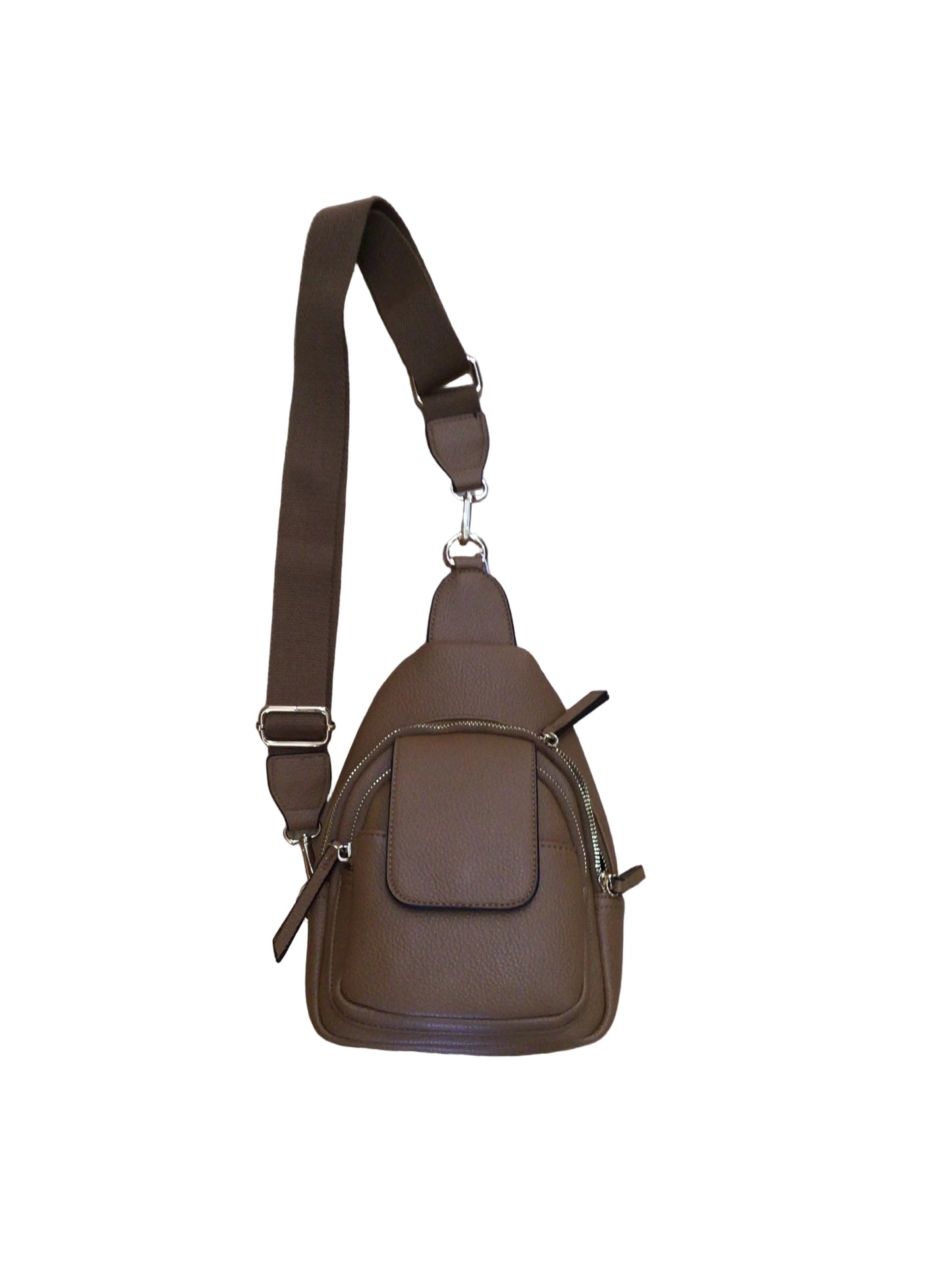 Sophia Sling Bag w/ Flapover Pocket