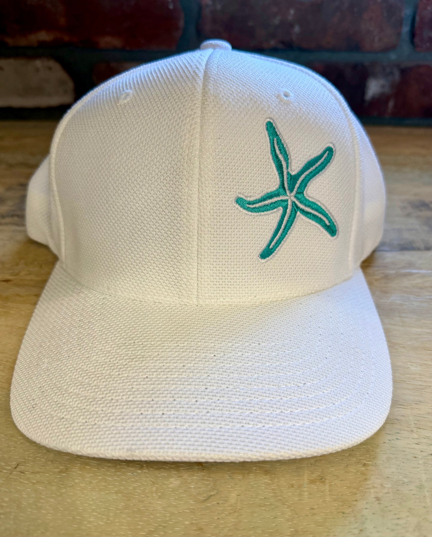 Embroidered Prancing Starfish Hat