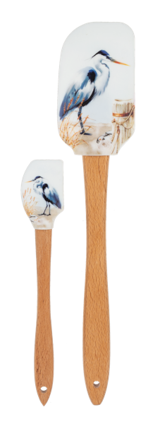 Blue Heron Spatula (2 pc. set)