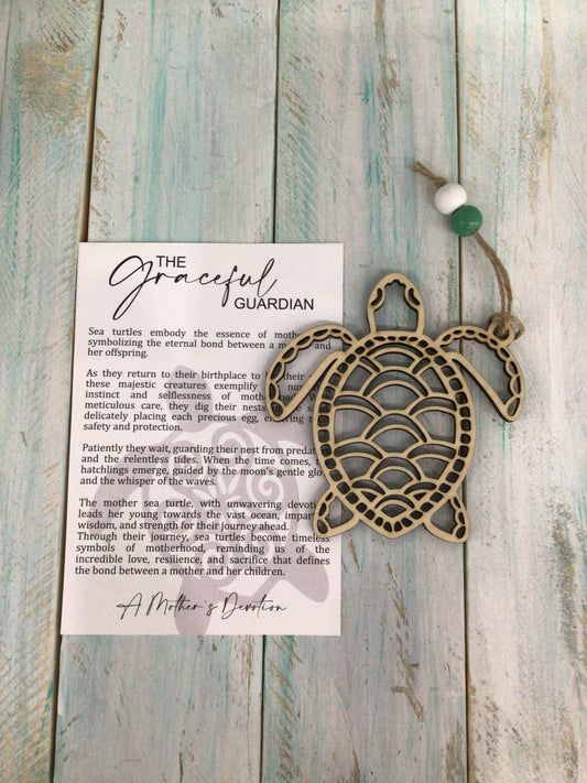 Sea Turtle, The Graceful Guardian Story Card