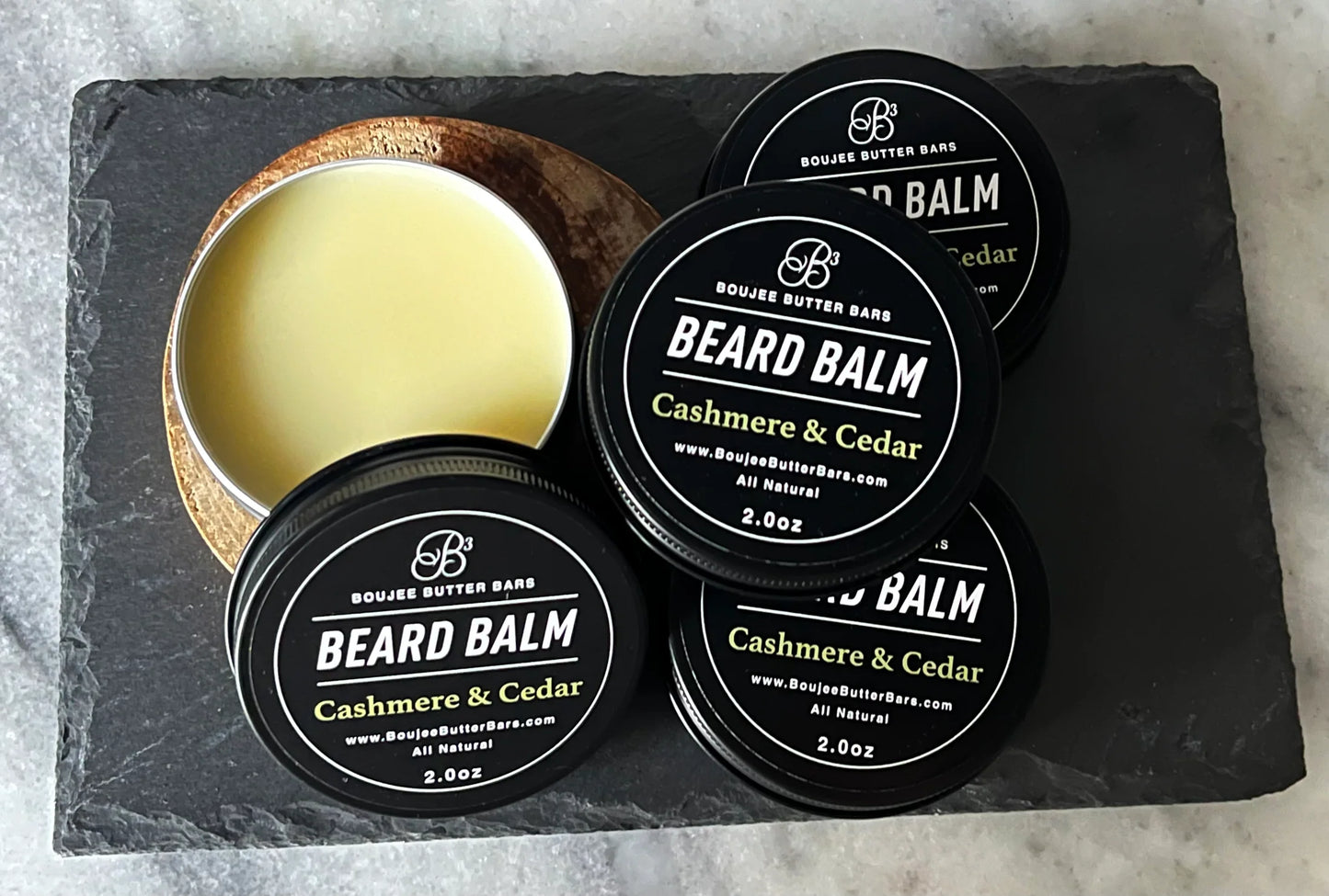 2.0oz Cashmere & Cedar Beard Balm