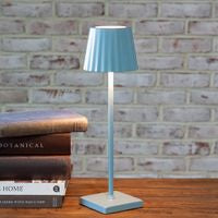 Blue 15" Rechargeable LED Lamp