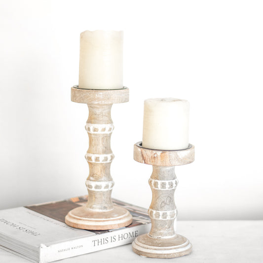Bead Pattern Candle Holder