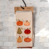 26" Autumn Pumpkin Dish Towel
