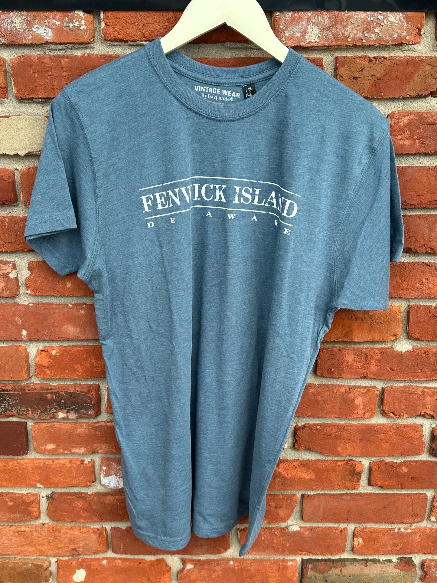 Dusty Blue Burnwash Short Sleeve T-Shirt