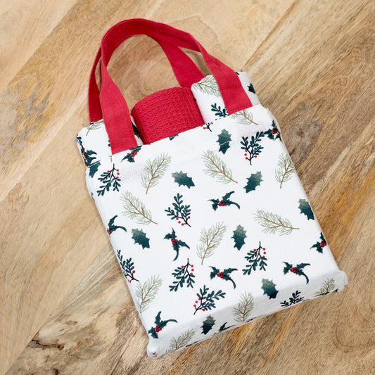 3 Piece Holiday Towel Set w/Bag (more styles)
