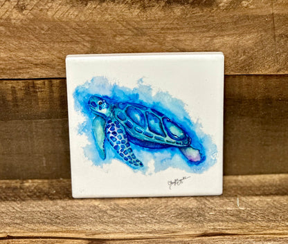 Square Coaster by Cheryl Zapata Art