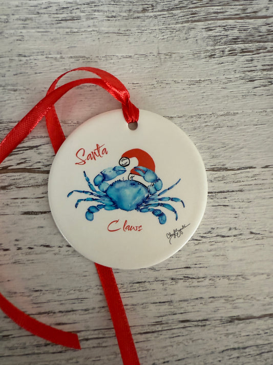 Santa Claws Ornament