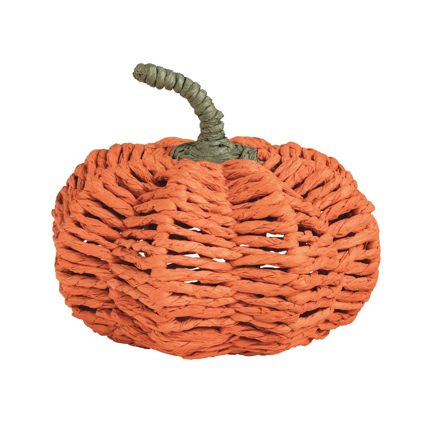 Orange Woven Pumpkin