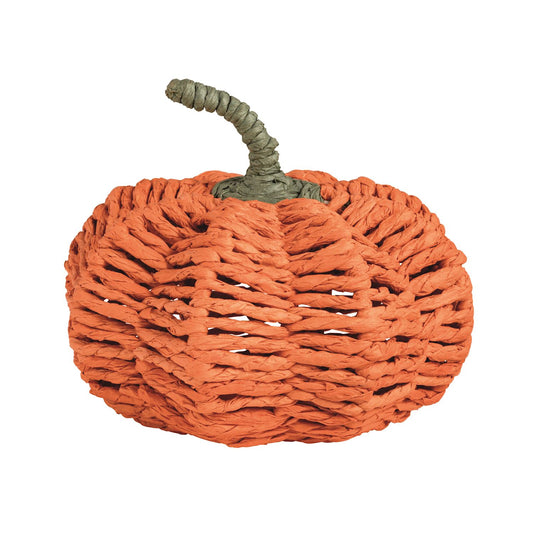 Orange Woven Pumpkin