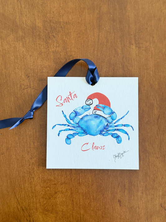 Santa Claws Ornament
