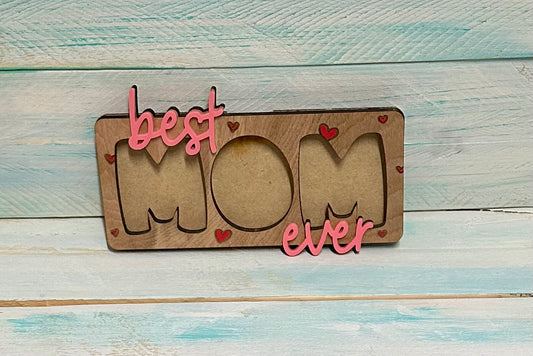 best MOM ever magnetic photo frame