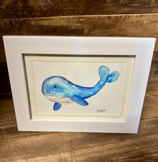 5 x 7 Whale