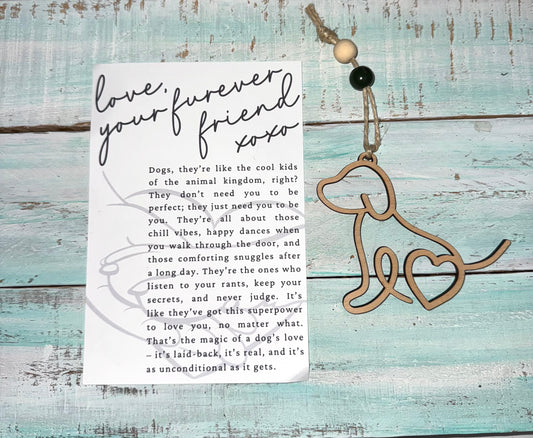 Dog, Fur-ever Friend Story Card