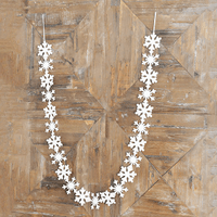 71.65" Snowflake Garland