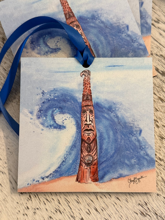 Chief Little Owl BB Totem Ornament