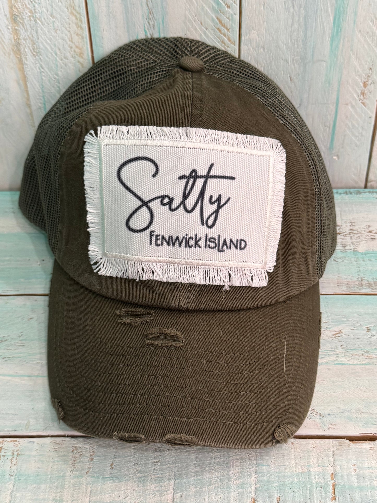 Olive Salty Fenwick Island Hat