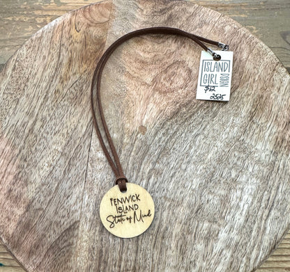 Island Girl Dsign Necklace #2525