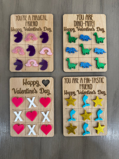 Mini Valentine's Day Tic Tac Toe