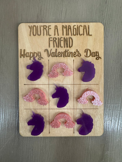 Mini Valentine's Day Tic Tac Toe