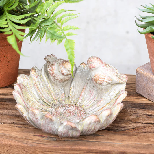7.5" Verdi Cooper Birdbath