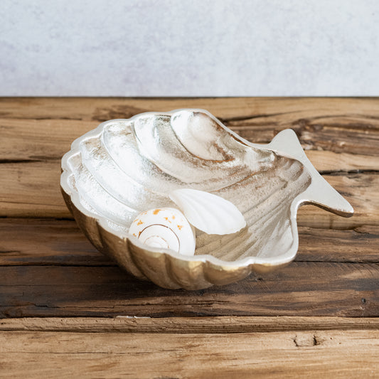 5" Nickel Seashell Bowl